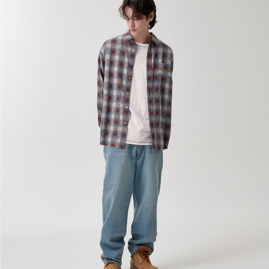 Mahagrid Raw Cut Ombre Shirt