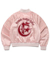Cavish Women's Sideline Bomber Jacket in Pink