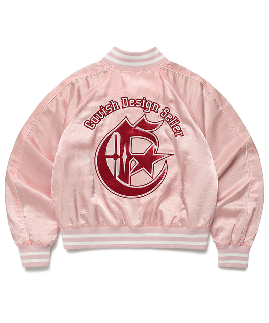 Cavish Women's Sideline Bomber Jacket in Pink
