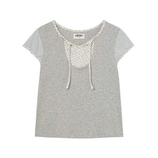 AEAE Flower Block Tee