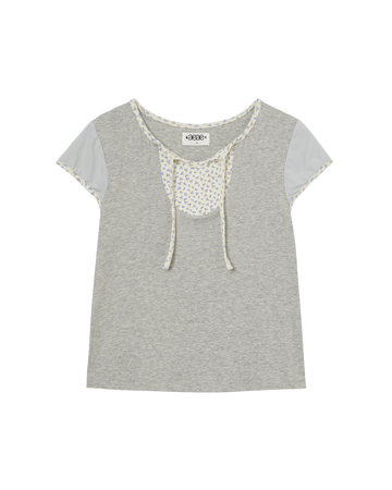 AEAE Flower Block Tee