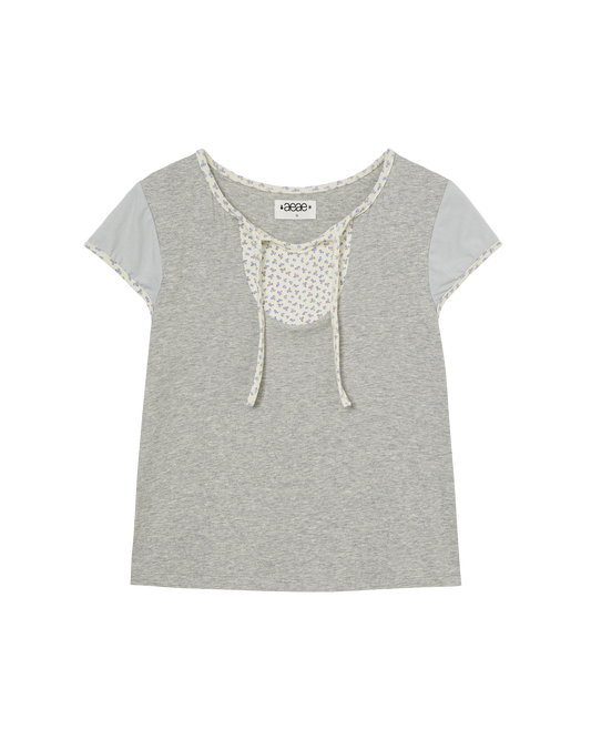AEAE Flower Block Tee
