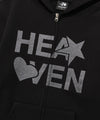 Nice Ghost Club Heaven Hoodie Zip Up [Black]