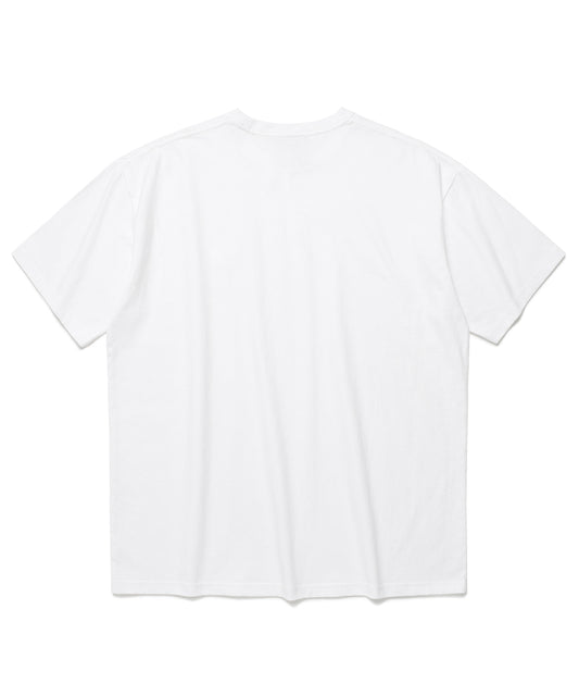 Cavish Blue Snake Short Sleeve Tee [White]