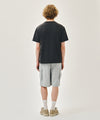 Marithé François Girbaud CLASSIC LOGO CARGO SWEAT SHORTS heather gray