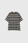 General Idea MAN Stripe Loose Fit Short Sleeve T-Shirt