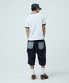 Mahagrid Bermuda Check Pocket Denim Short [Indigo]