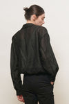 General Idea WOMAN Summer Sheer Layered Blouson Shirt