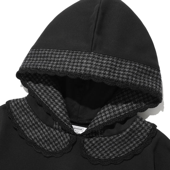 Nice Ghost Club FFATS Round Collar Hoodie [Black]