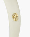 Marithé François Girbaud Circle Logo Satin Hair Band