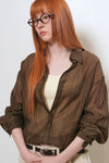 General Idea WOMAN Summer Sheer Layered Blouson Shirt