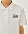Marithé François Girbaud Kids Small Classic Logo Pocket Tee White