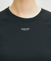 Marithé François Girbaud Marithé SPORT W ATHLEISURE SLIM CROP TEE charcoal