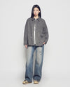ADLV Paint Effect Oversize Shirt