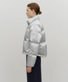 Marithé François Girbaud W GLOSSY CROP DOWN JACKET