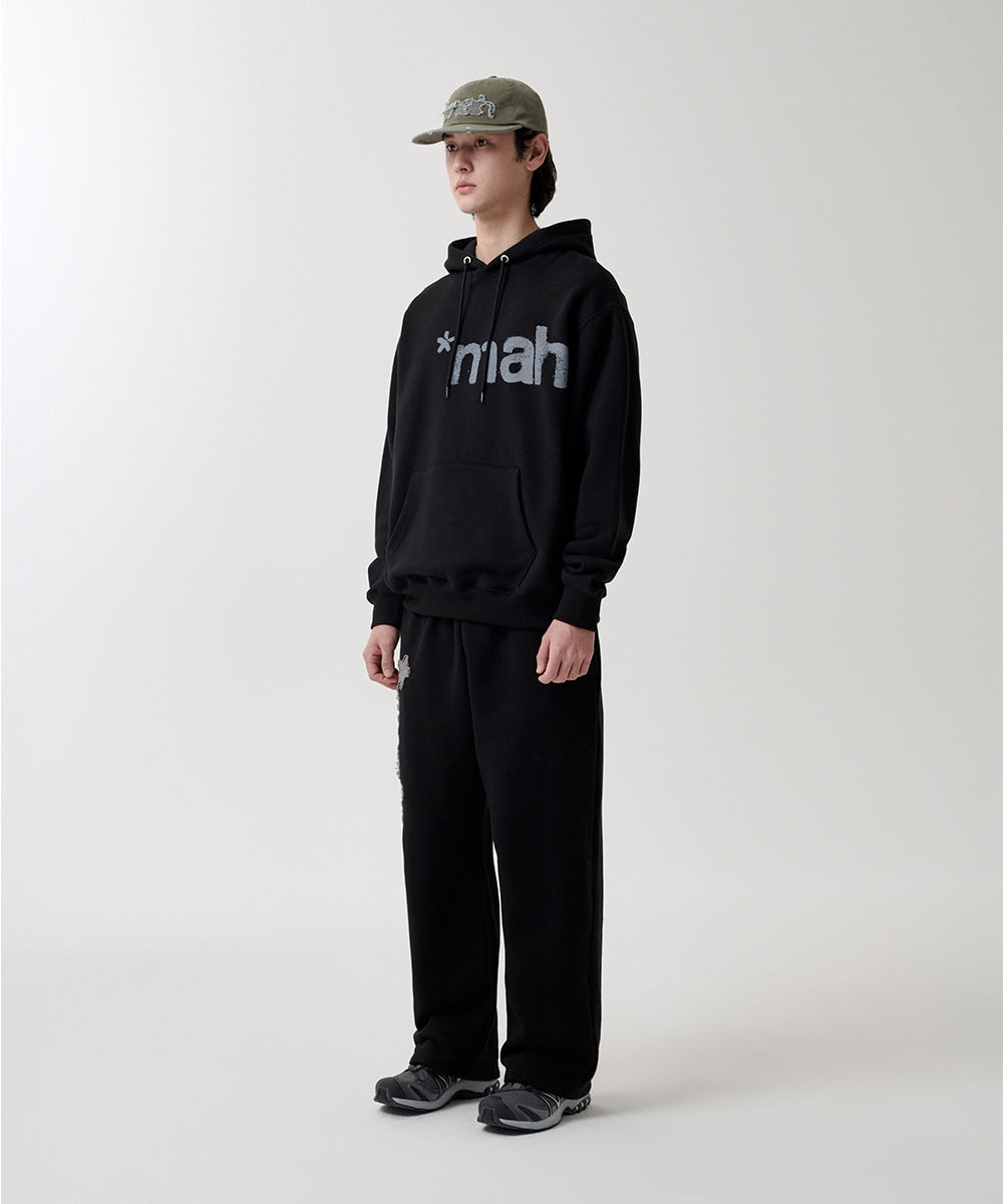 Mahagrid mah SPRAY HOODIE [BLACK]