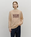 Marithé François Girbaud Boucle Classic Logo Knit Pullover