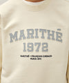 Marithé François Girbaud Kids Denim Applique Sweatshirt