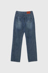 General Idea WOMAN Washed Straight Denim Pants