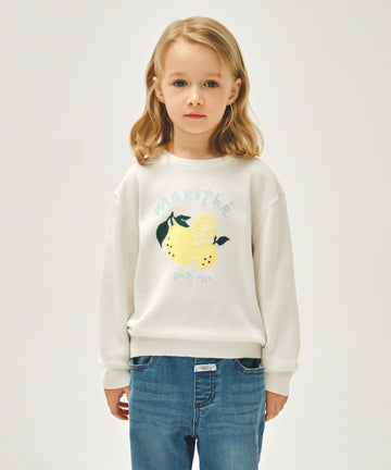 Marithé François Girbaud Kids Citron Knit Pullover