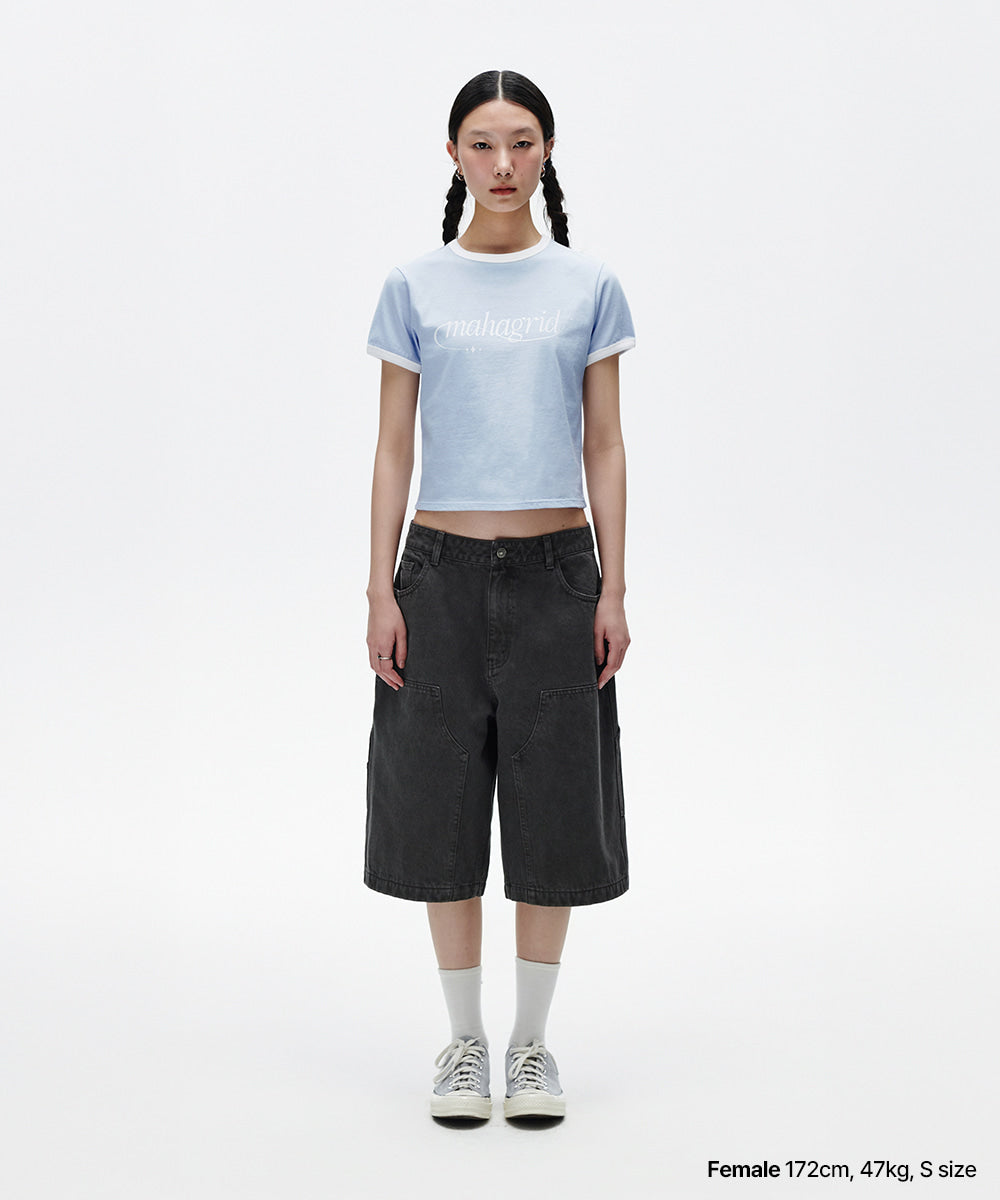 Mahagrid Shooting Star Ringer Tee