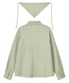 Bitter Cells Iris Shirt & Bonnet Set - Green