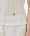 Marithé François Girbaud W LACE DETAIL SLEEVELESS