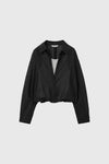 General Idea WOMAN Summer Sheer Layered Blouson Shirt