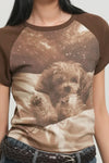 General Idea WOMAN Sleeping Pet Lingerie Tee