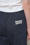 General Idea WOMAN Lace Trim Sweat Pants