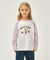 Marithé François Girbaud Kids Bear Raglan Long Sleeve Tee