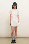 General Idea WOMAN Round Collar Puff Blouse