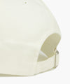 Marithé François Girbaud DRAWING CLASSIC LOGO FLAT BRIM CAP ivory