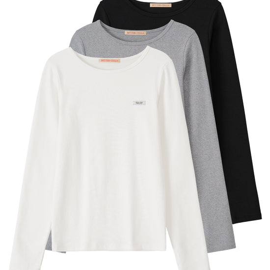 Bitter Cells [Set] Essential Long & 3/4 Sleeve Tee
