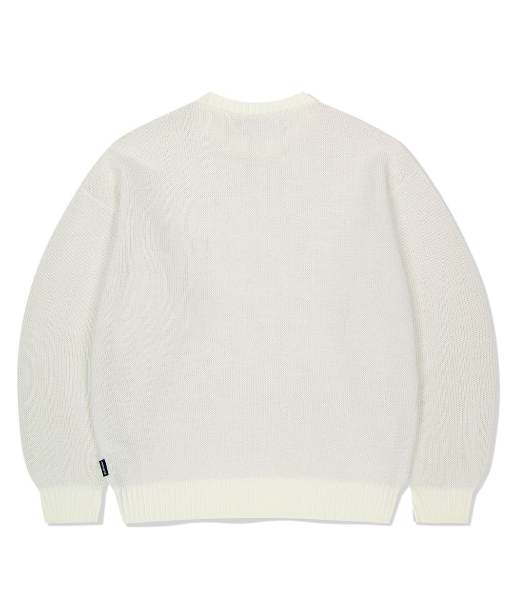 Mahagrid So Far So Good Knit Sweater