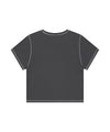 Mahagrid Pigment Butterfly Goth Crop Tee