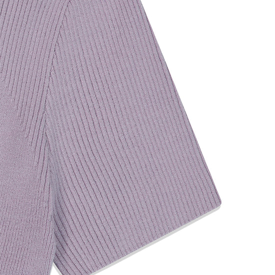 Mahagrid Button-Up Collar Knit