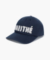 Marithé François Girbaud Marithé Appliqué Flat Brim Cap