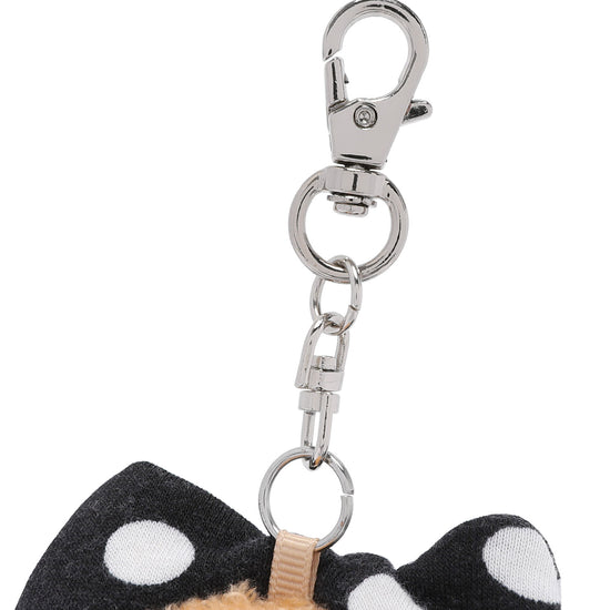 Nice Ghost Club Devil Bear Doll Key Ring [Black]