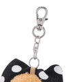 Nice Ghost Club Devil Bear Doll Key Ring [Black]