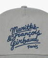 Marithé François Girbaud DRAWING LOGO 5PANEL CAP