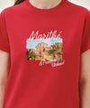 Marithé François Girbaud W AEROCOOL RESORT GRAPHIC TEE