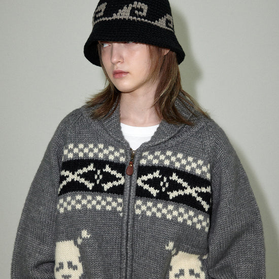 Mahagrid Swell Handmade Knit Bucket Hat