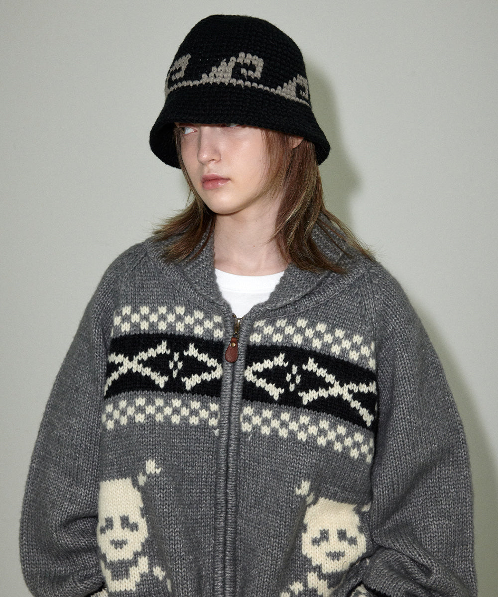 Mahagrid Swell Handmade Knit Bucket Hat
