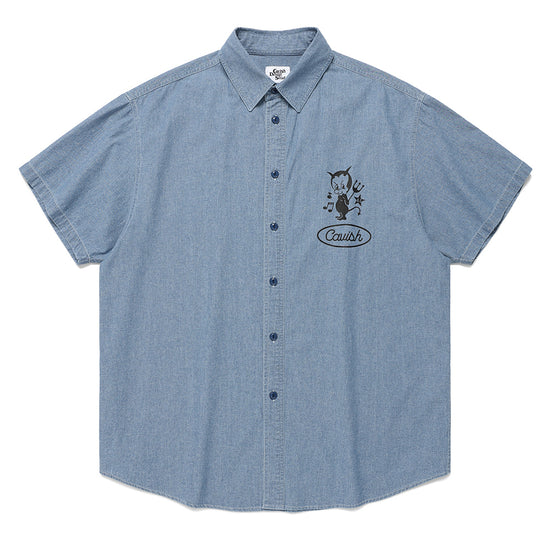Cavish 61ROAD HALF SLEEVE SHIRT [BLUE]