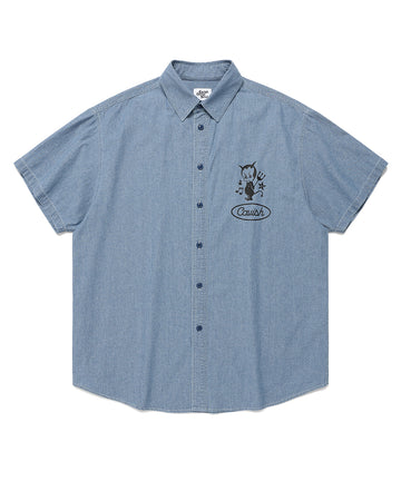 Cavish 61ROAD HALF SLEEVE SHIRT [BLUE]