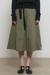 General Idea WOMAN Split A-Line Midi Skirt