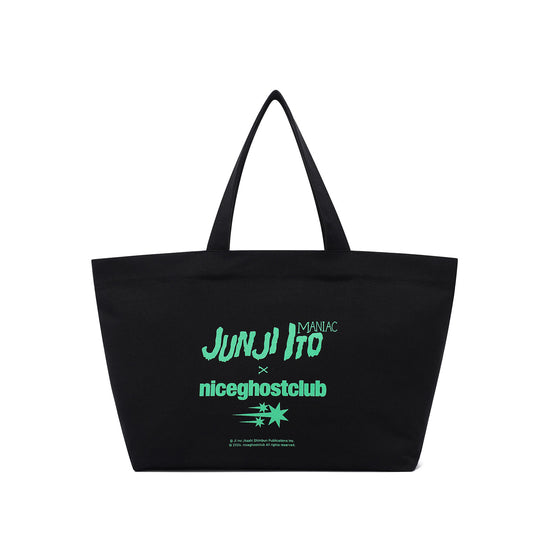Nice Ghost Club Junji Ito Maniac Tomie Big Tote Bag [Black]