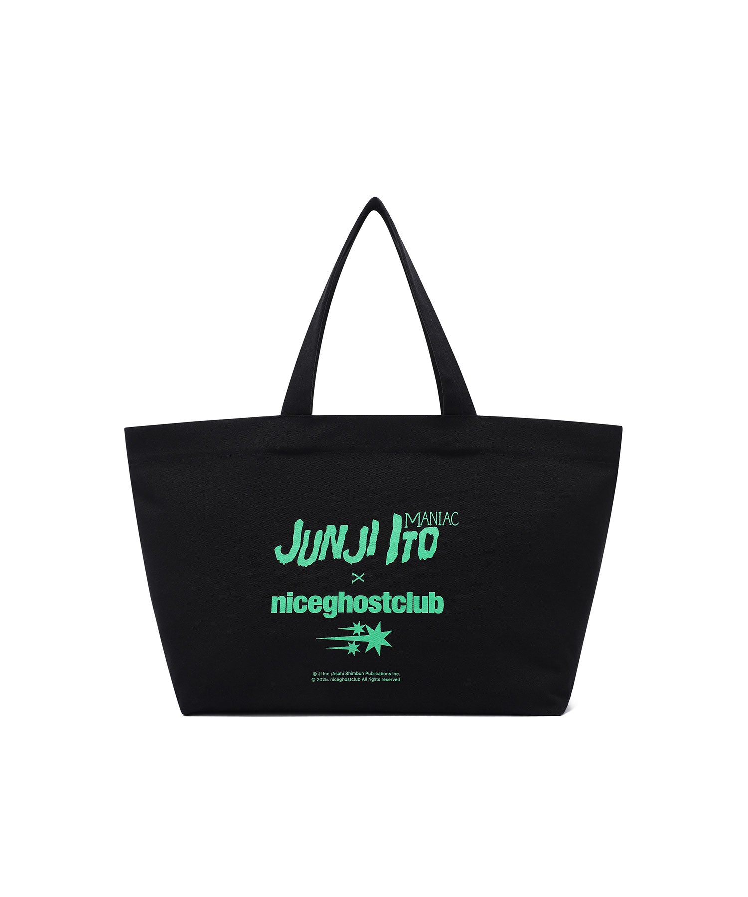 Nice Ghost Club Junji Ito Maniac Tomie Big Tote Bag [Black]