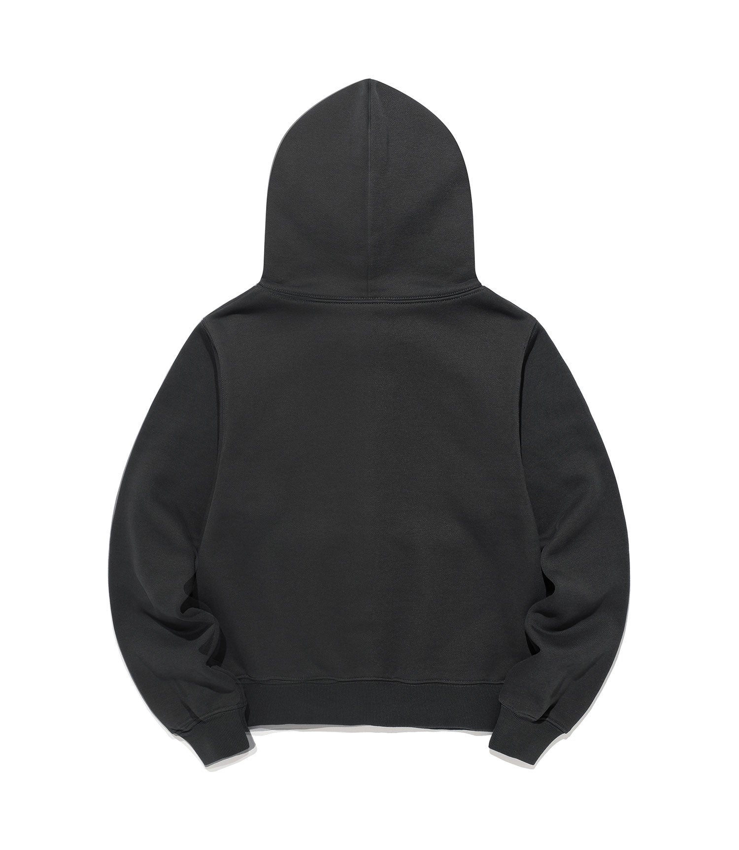 Nice Ghost Club 3star Crop Hoodie Zip Up [Charcoal]